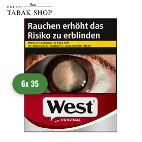 West Original Red Zigaretten 3XL (6 x 35er)