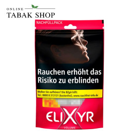 Elixyr Rot Volumen Tabak 95g Beutel