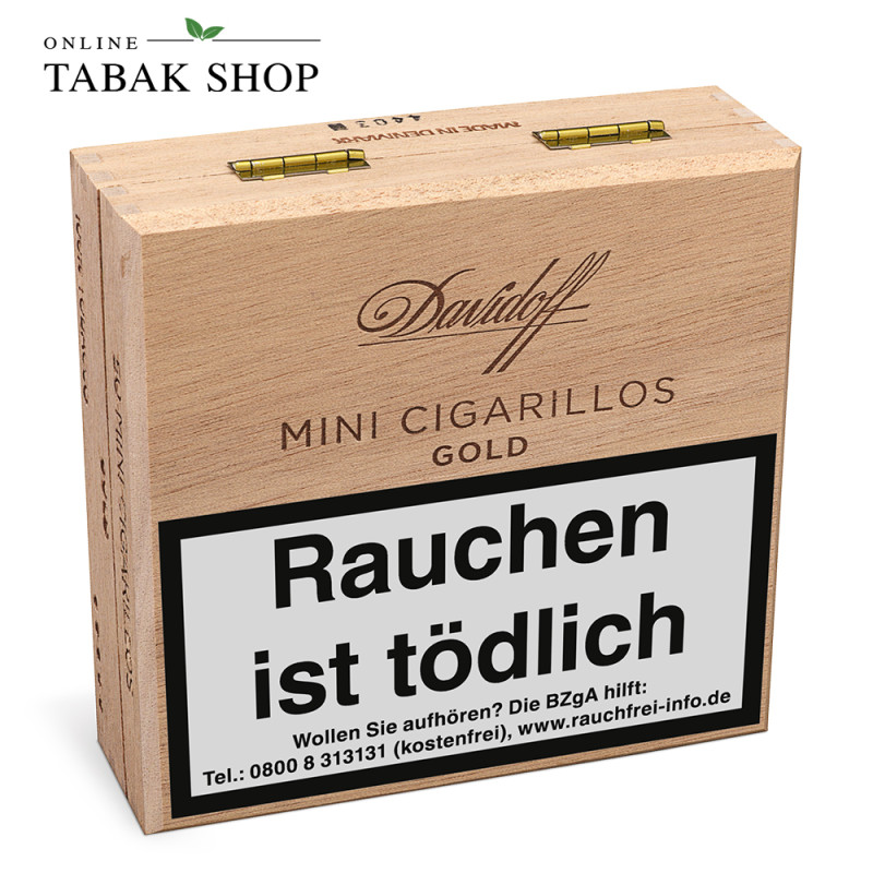 Davidoff Gold Mini Zigarillos 50er Holzkiste