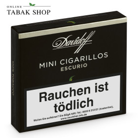 Davidoff Mini Zigarillos Escurio 20er Schachtel
