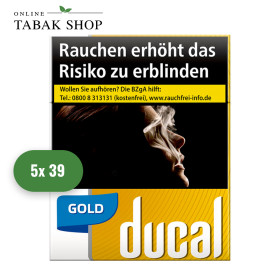 Ducal Gold Zigaretten XXXL (5 x 39er)
