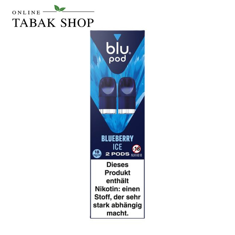 Blu Pods Blueberry Ice 18mg Nikotin