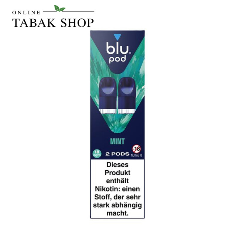 Blu Pods Mint 18mg Nikotin