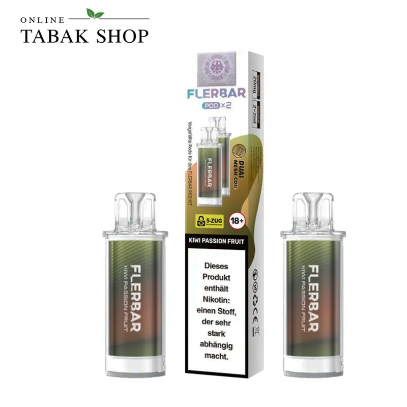 Flerbar Pods Kiwi Passionfruit