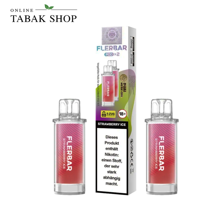 Flerbar Pods Strawberry Ice
