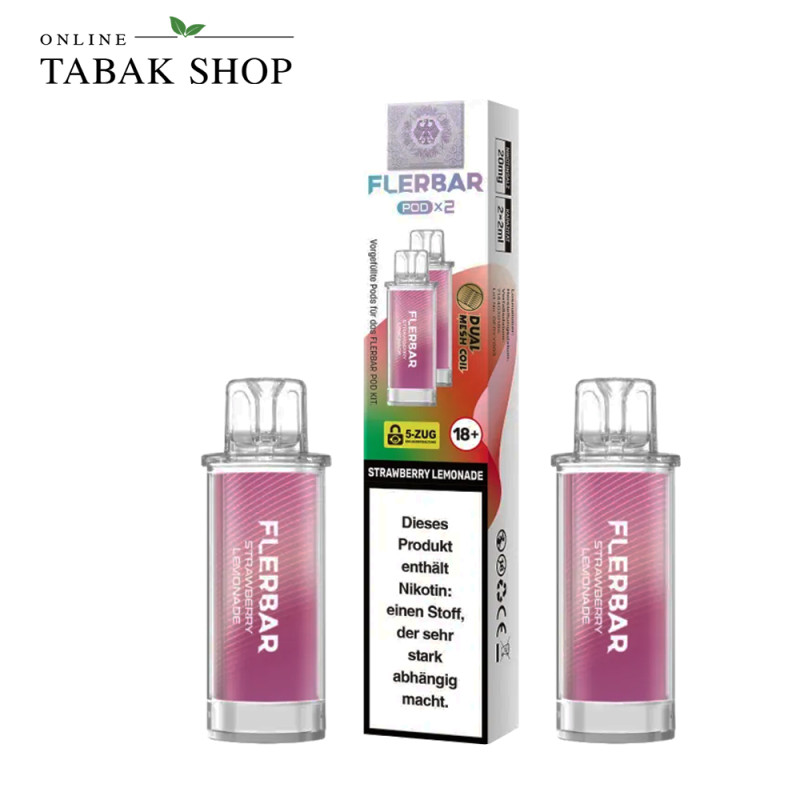 Flerbar Pods Strawberry Lemonade