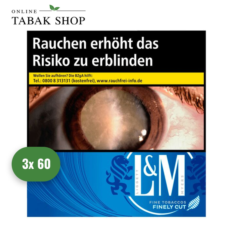 L&M Blue Label Zigaretten 7XL (3 x 60er)