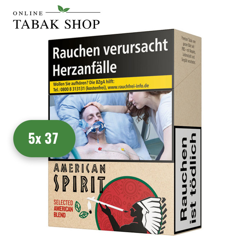 American Spirit American Blend BP 4XL (5 x 37er)