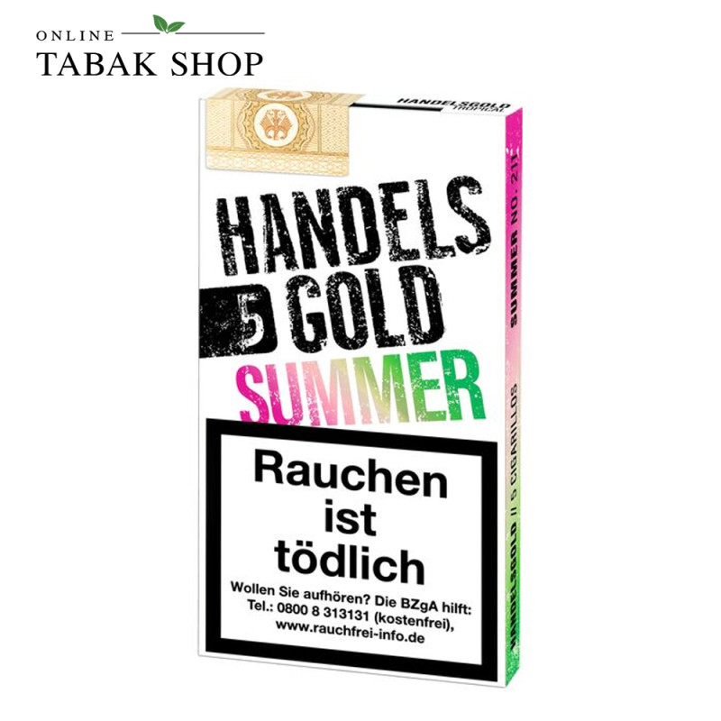 Handelsgold Sweet Summer Zigarillos No. 192 5er Packung