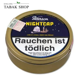 Peterson Nightcap Pfeifentabak 50g Dose