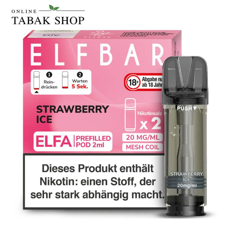 strawberry ice
