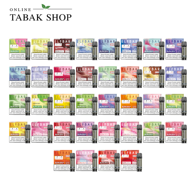 Elf Bar ELFA Prefilled Pod (1x 2) 20 mg/ml Nikotin