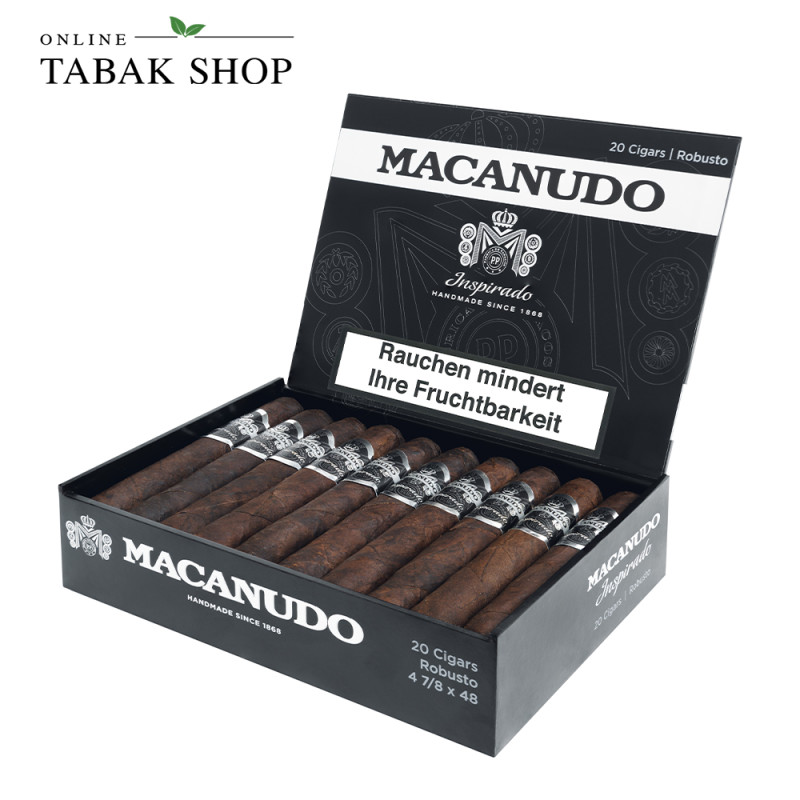 Macanudo Inspirado Black Robusto (20 Stk.)