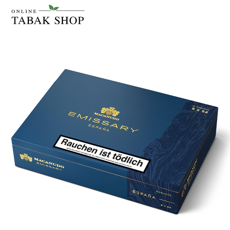 Macanudo Emissary Espana Robusto - closed box