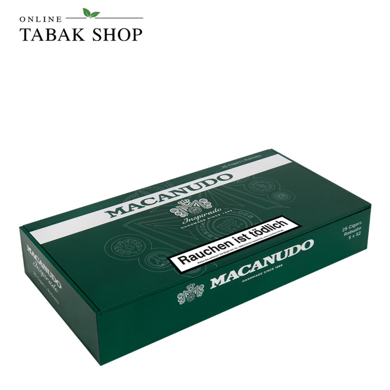 Macanudo Inspirado Green Robusto (25 Stk) - box closed