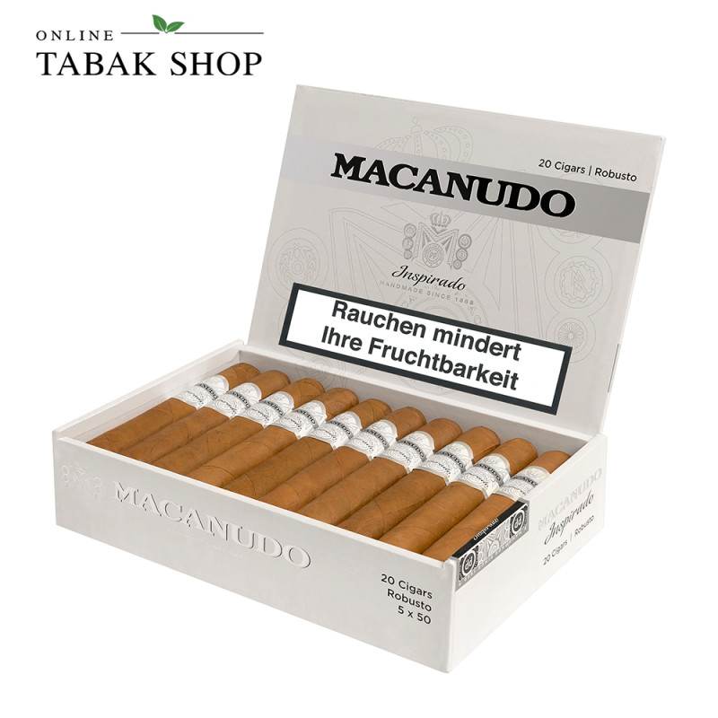 Macanudo Inspirado White Robusto (20 Stk)
