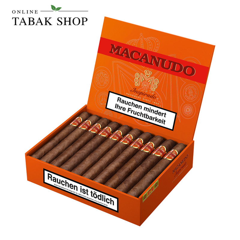 Macanudo Inspirado Orange Gigante (20 Stk) - box open
