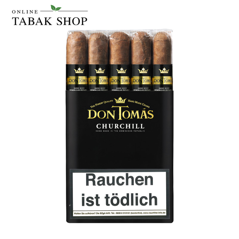 Don Tomas Bundle DOM Rep Churchill (10 Stk)