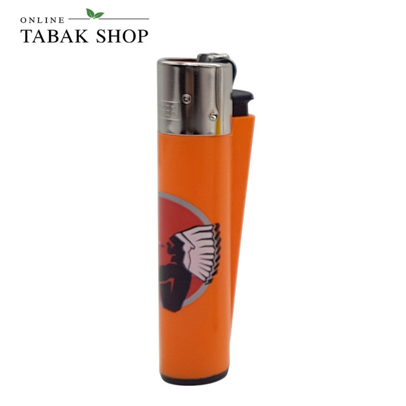 Clipper Feuerzeug American Spirit Orange