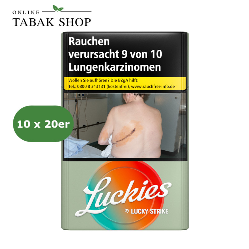 Luckies by Lucky Strike Red Zigaretten OP (10 x 20er)