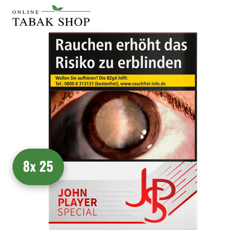 JPS Rot Zigaretten XXL (8 x 25er)