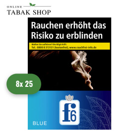 f6 Blue Zigaretten XL (8 x 25er)