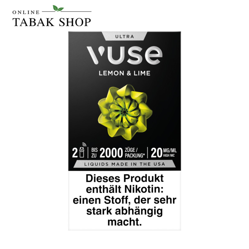 Vuse Ultra Pods Lemon Lime