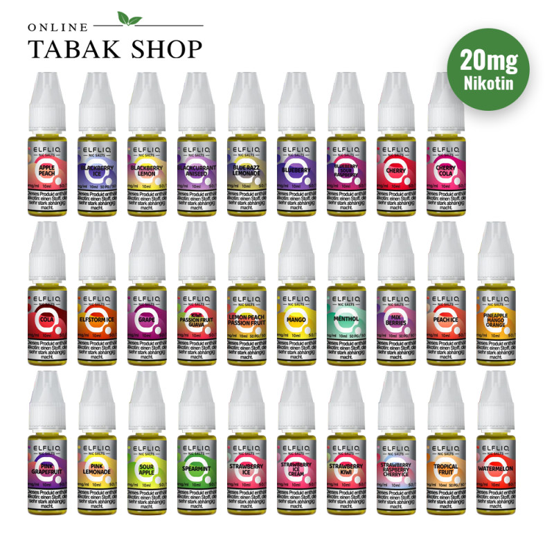 Elf Bar ELFLIQ Nikotinsalz Liquid 20mg/ml (10ml)