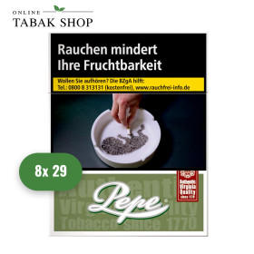Pepe Rich Green Zigaretten XXL (8 x 29er)
