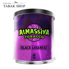 Al Massiva Black Lebanese Shisha Tabak (200g)