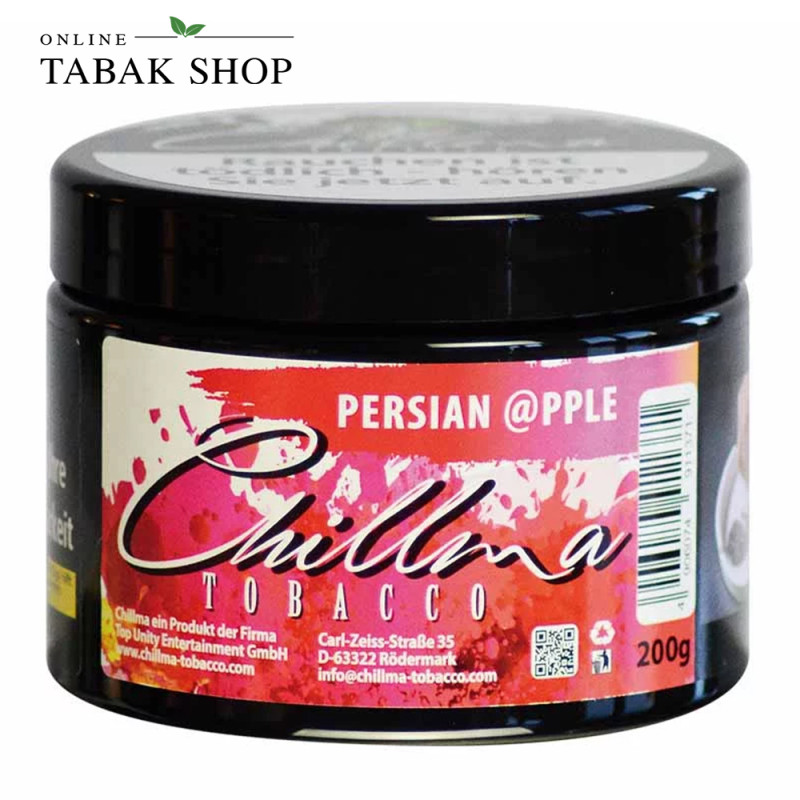 Chillma Persian Apple Shisha Tabak 200g