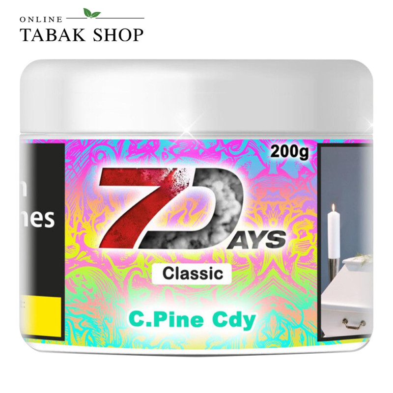 7Days Classic - C.Pine Cdy Shisha Tabak (200g)