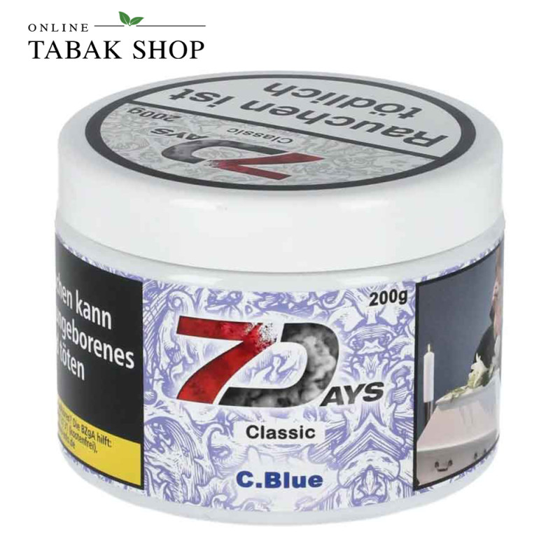 7Days Classic - C.Blue Shisha Tabak (200g)