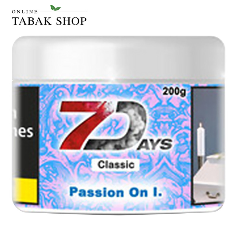 7Days Classic - Passion on I. Shisha Tabak (200g)