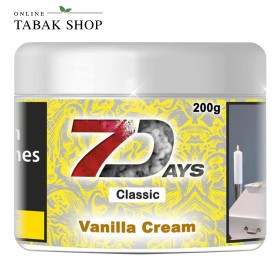 7Days Classic - Vanilla Cream Shisha Tabak (200g)