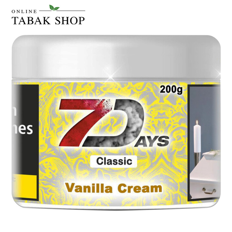7Days Classic - Vanilla Cream Shisha Tabak (200g)
