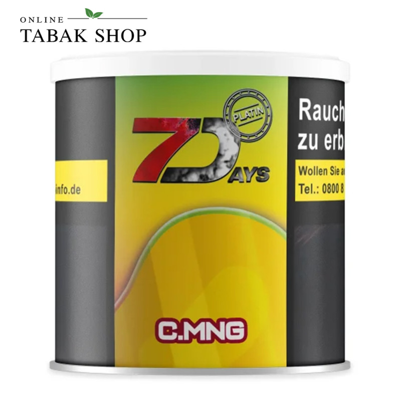 7Days Platin - C.MNG Shisha Tabak (200g)