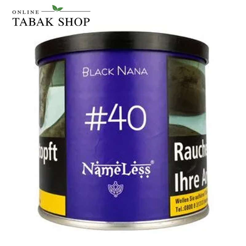 Nameless Black Nana Nr.40 Shisha Tabak (200g)