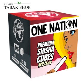 One Nation 26er Shisha Kohle (1Kg)
