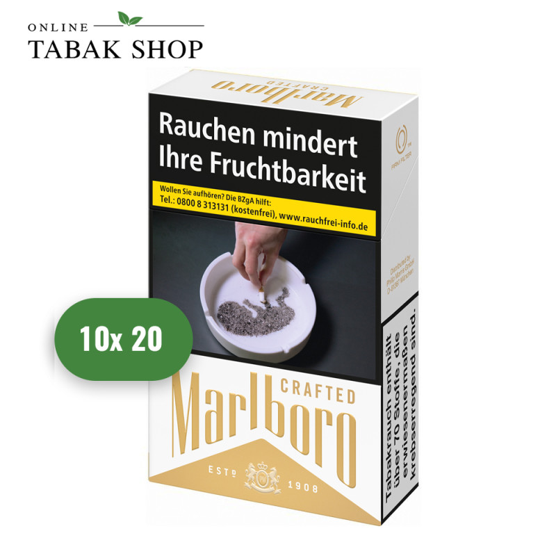 Marlboro Gold Crafted OP Zigaretten (10 x 20er)