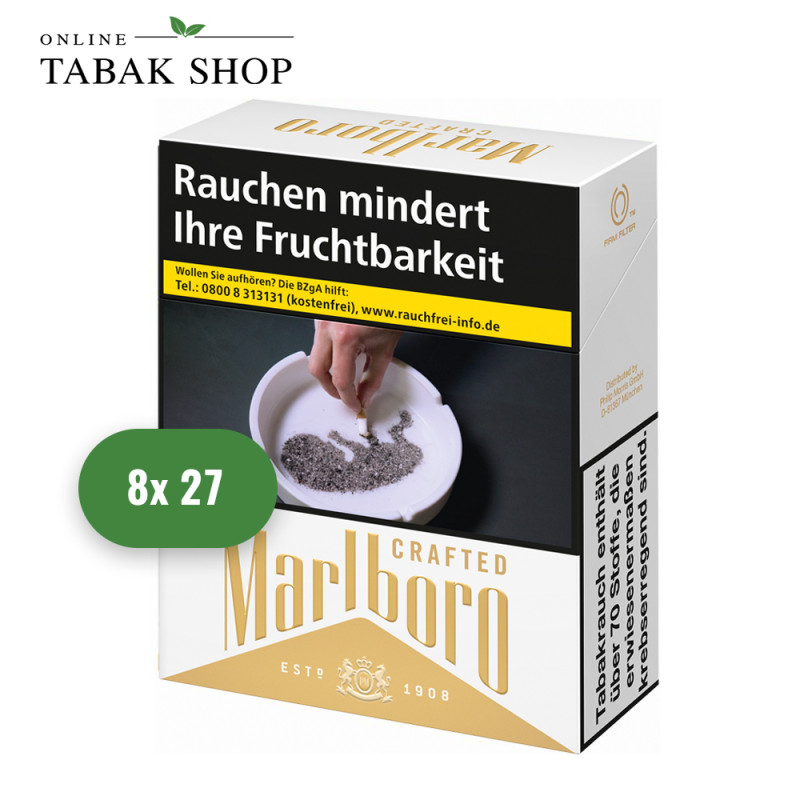 Marlboro Gold 2XL Zigaretten (8 x 27er)