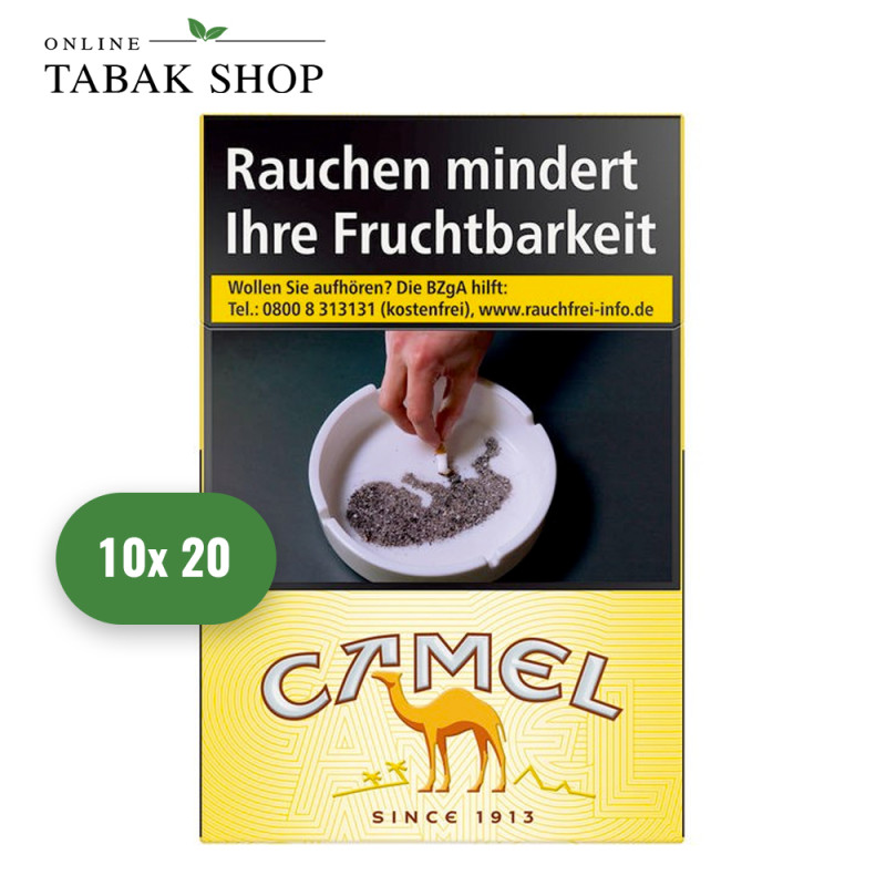 Camel Yellow Zigaretten BP L (10 x 20er)