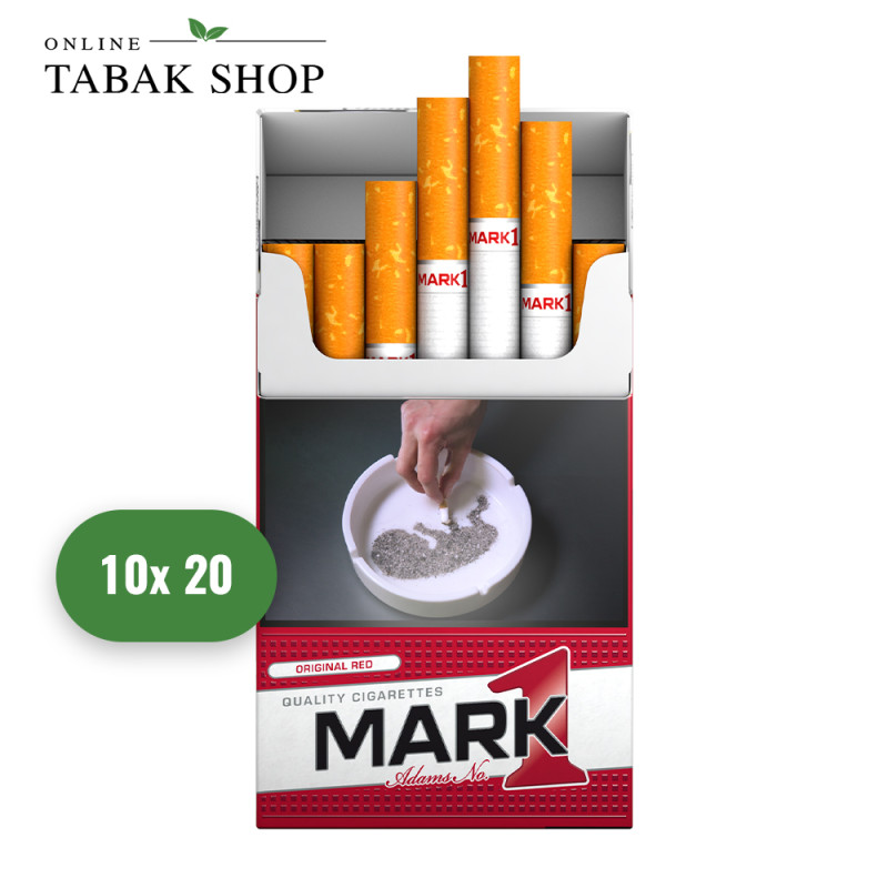 Mark 1 Original Red King Size Zigaretten (10 x 20er)
