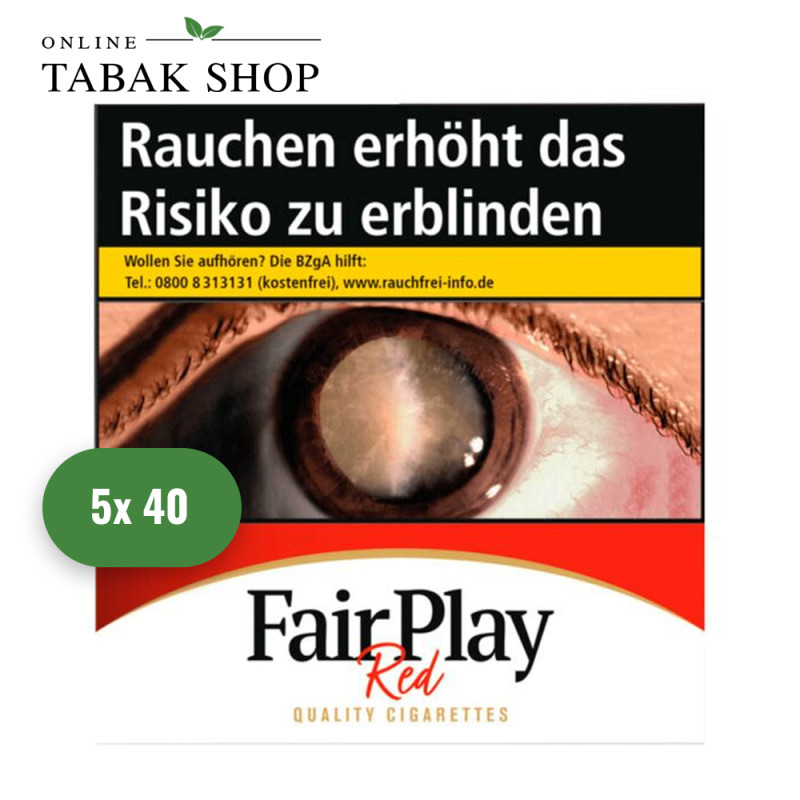 Fair Play Filter Zigaretten King (5 x 40er)