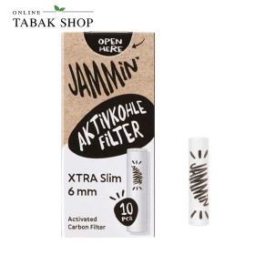 Jammin Aktivkohle Filter Xtra Slim 6mm (1 x 10er)