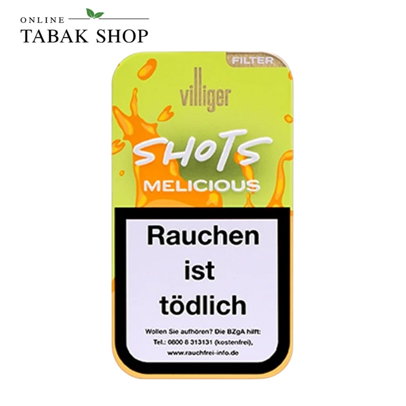 Villiger Shots Melicious Filter Zigarillos (1 x 10)