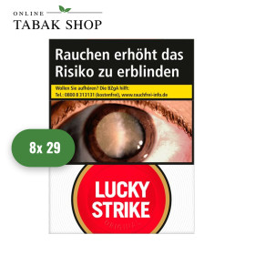Lucky Strike Original Red Super Zigaretten (8 x 29er)