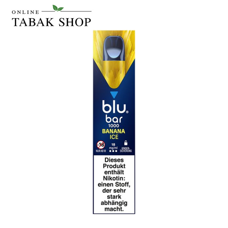 Blu Bar 1000 Vape Banana Ice
