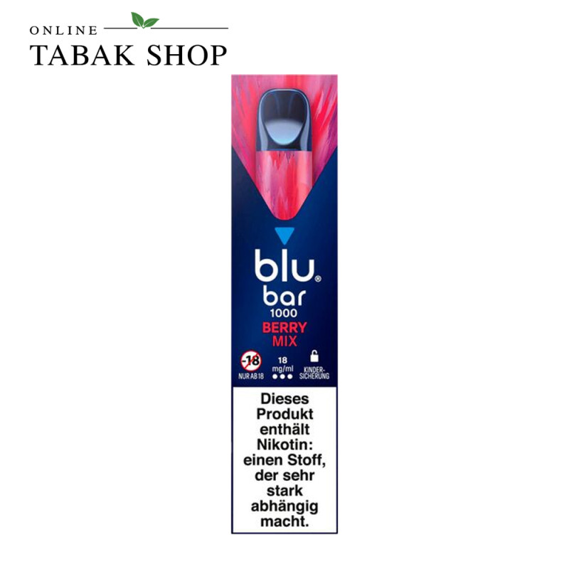 Blu Bar 1000 Vape Berry Mix