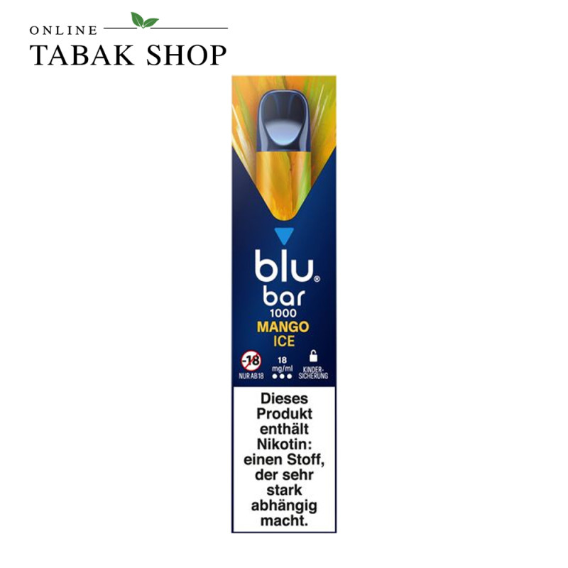 Blu Bar 1000 Vape Mango Ice